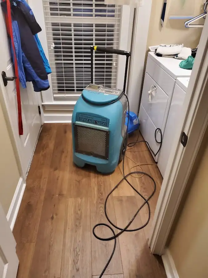 Commercial dehumidifier deployed for Crawl Space Restoration in Guadalupe