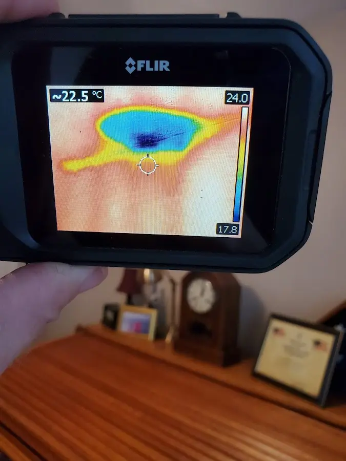 Thermal imaging inspection for water damage in Guadalupe